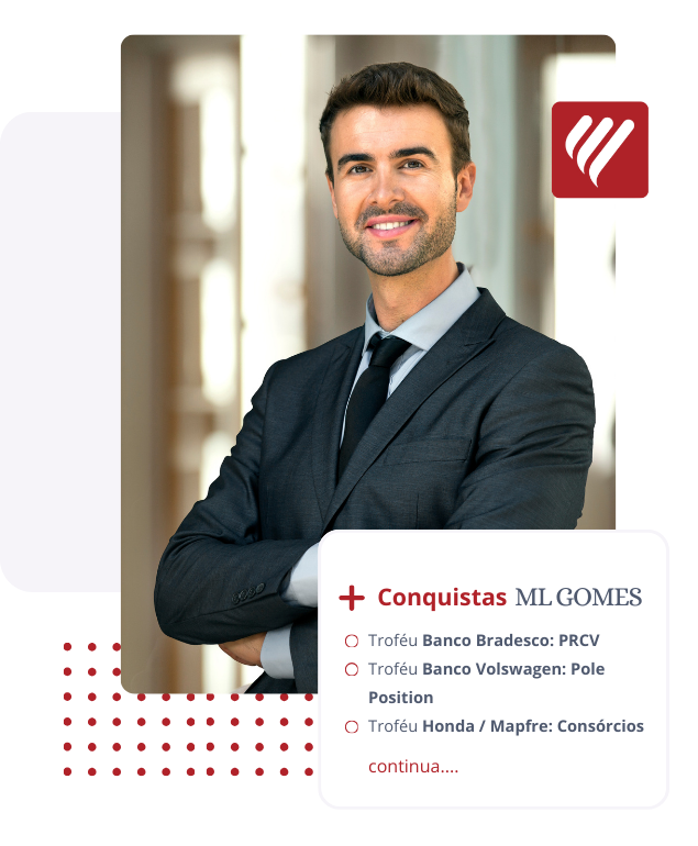 Conquistas ML Gomes: troféus Banco Bradesco, Banco Volkswagen e Honda/Mapfre